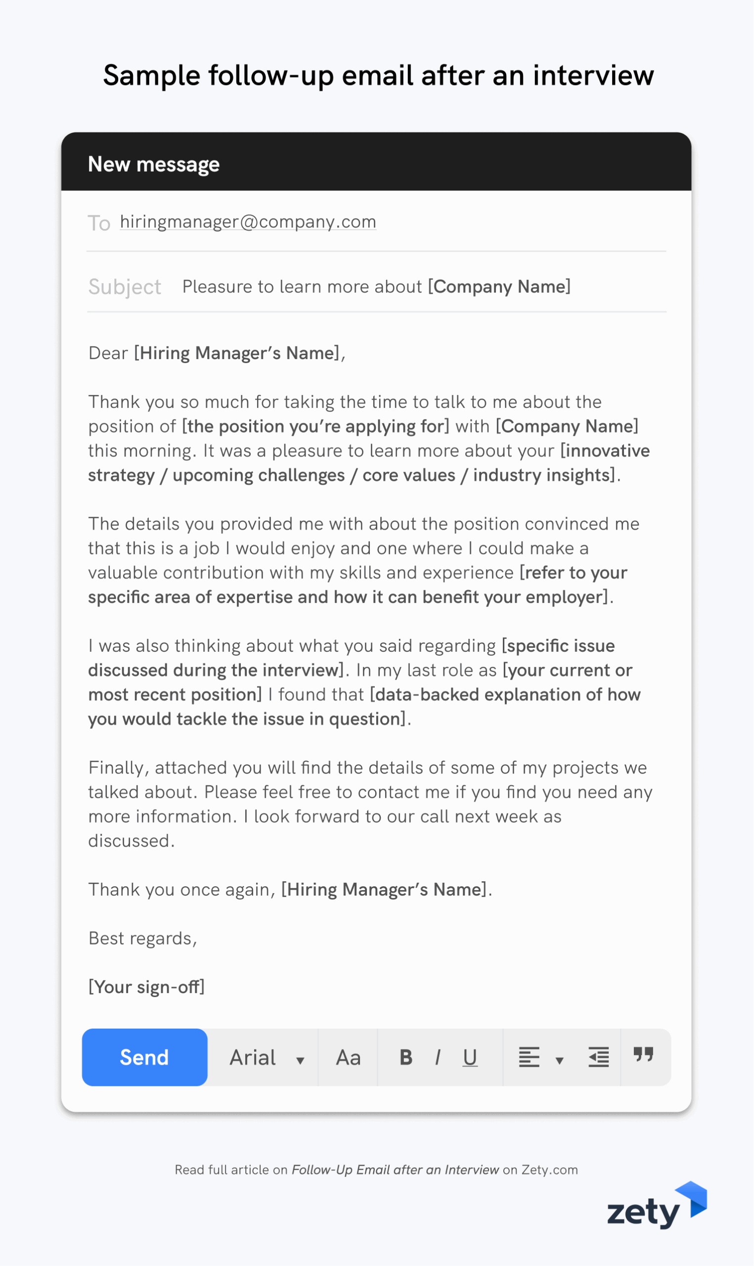 Follow Up Email After An Interview 5 Examples Tips