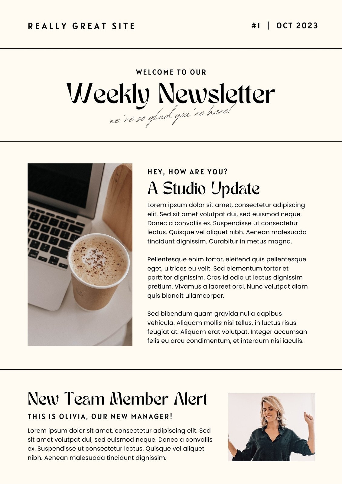 Free And Customizable Email Newsletter Templates Canva Free And Customizable Email Newsletter Templates Canva