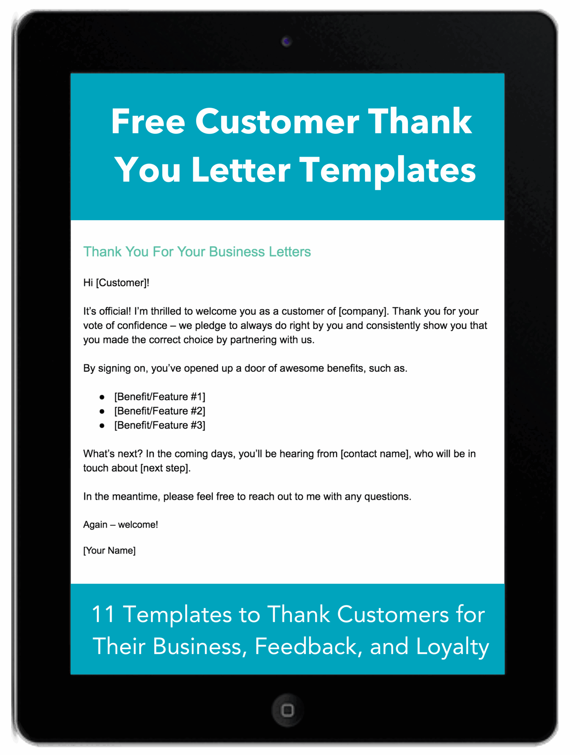 Free Customer Thank You Letter Templates Access Now Free Customer Thank You Letter Templates Access Now