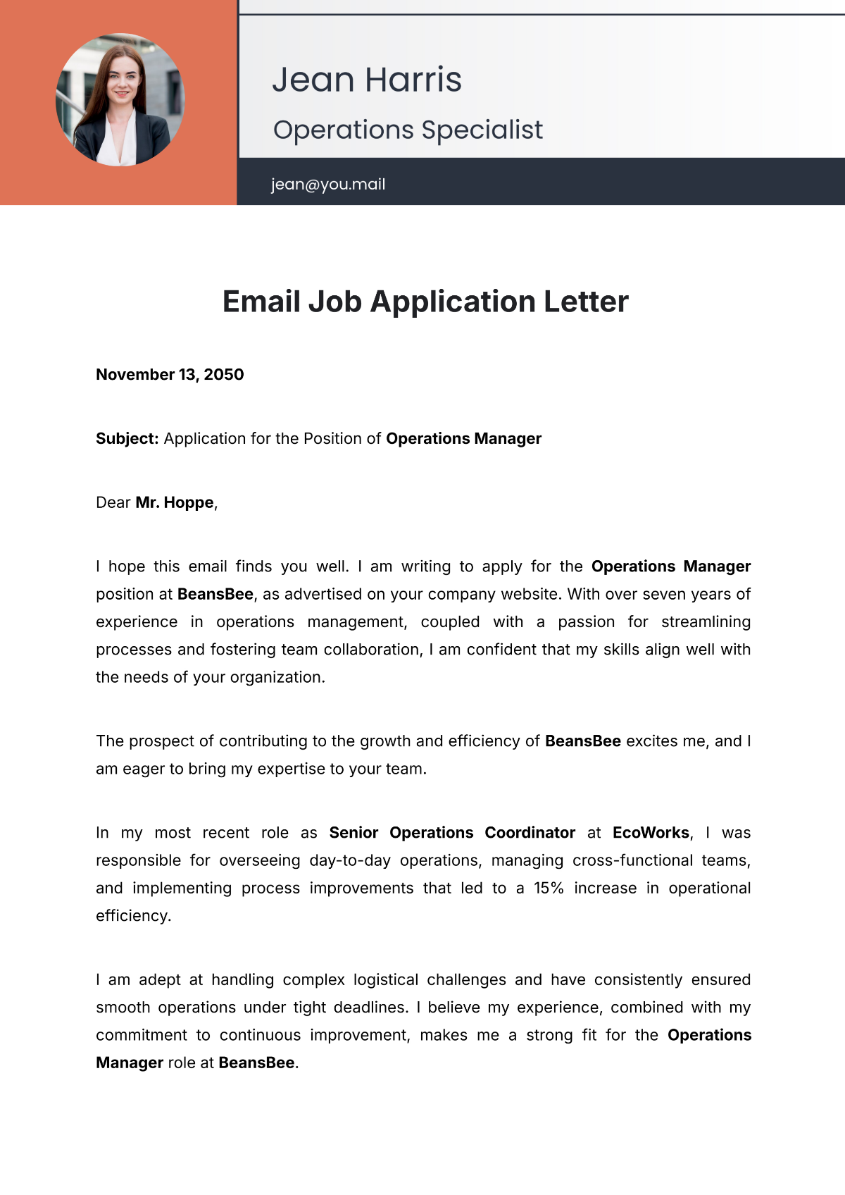 email job application template email job application template