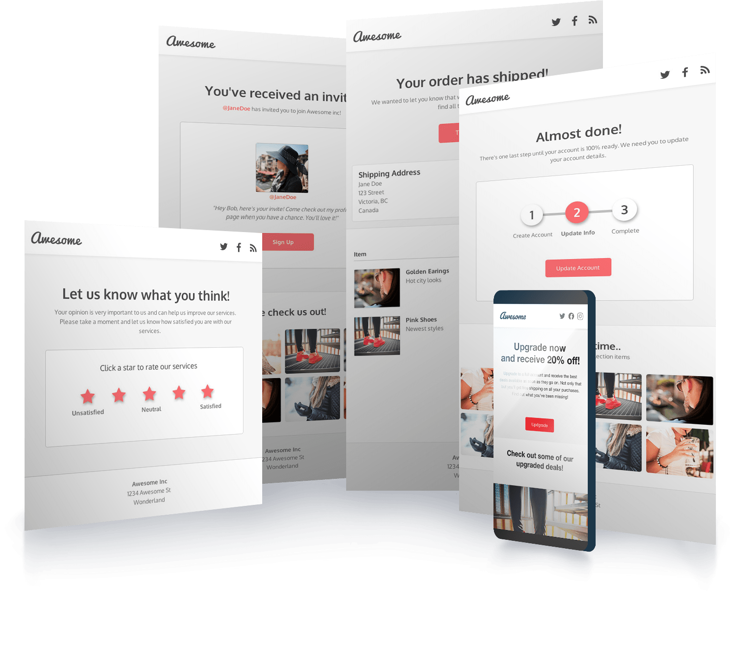 Free HTML Email Templates Dyspatch