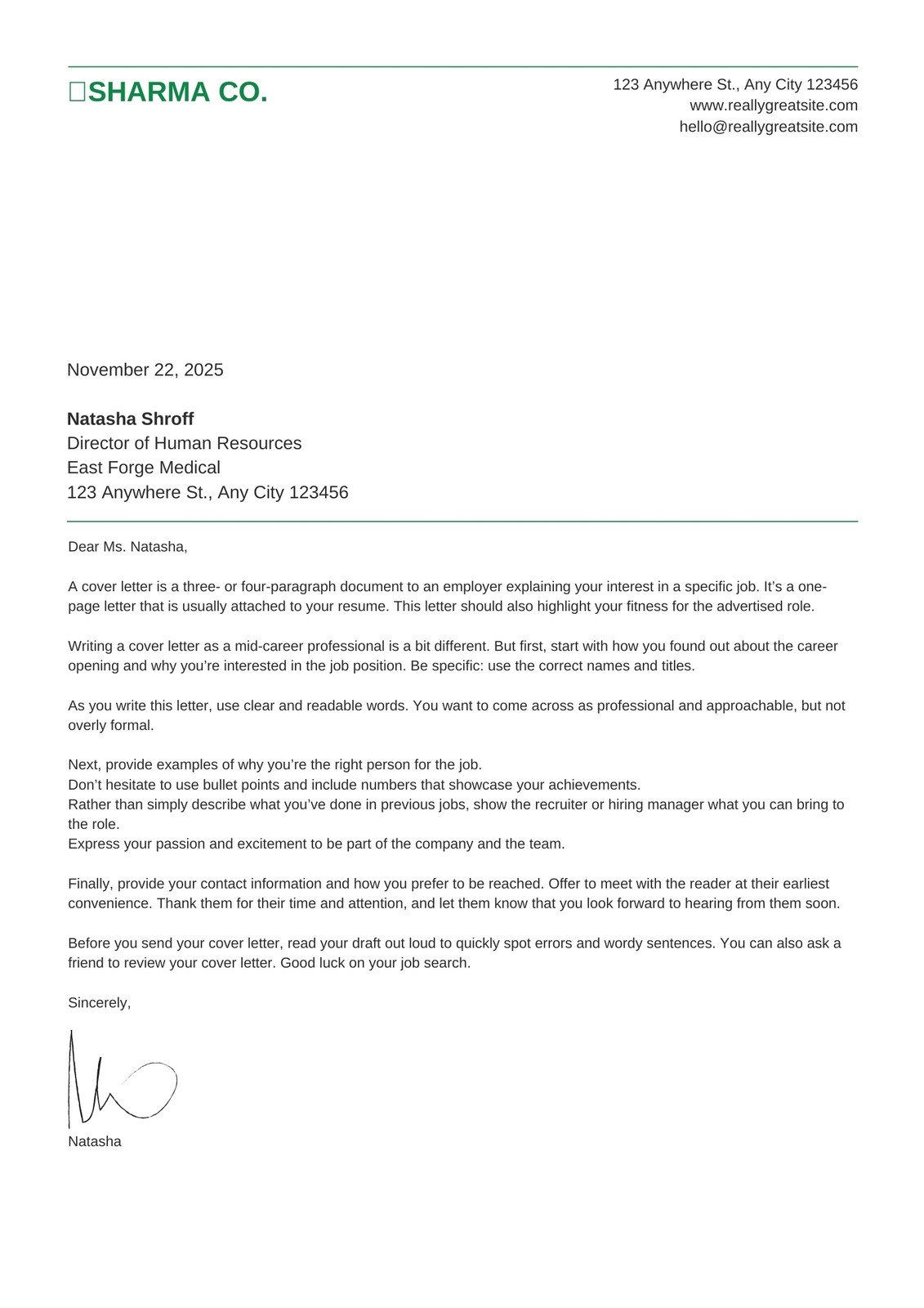 offer letter email template offer letter email template