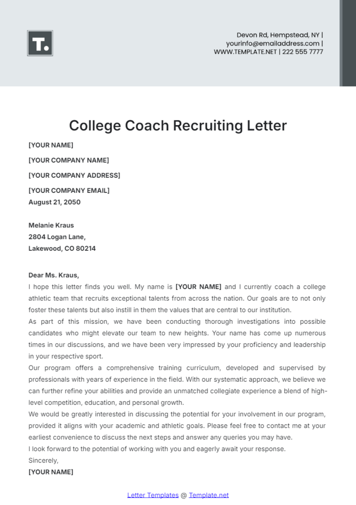 Free Letter Of Interest For Coaching Position Template To Edit Online Free Letter Of Interest For Coaching Position Template To Edit Online