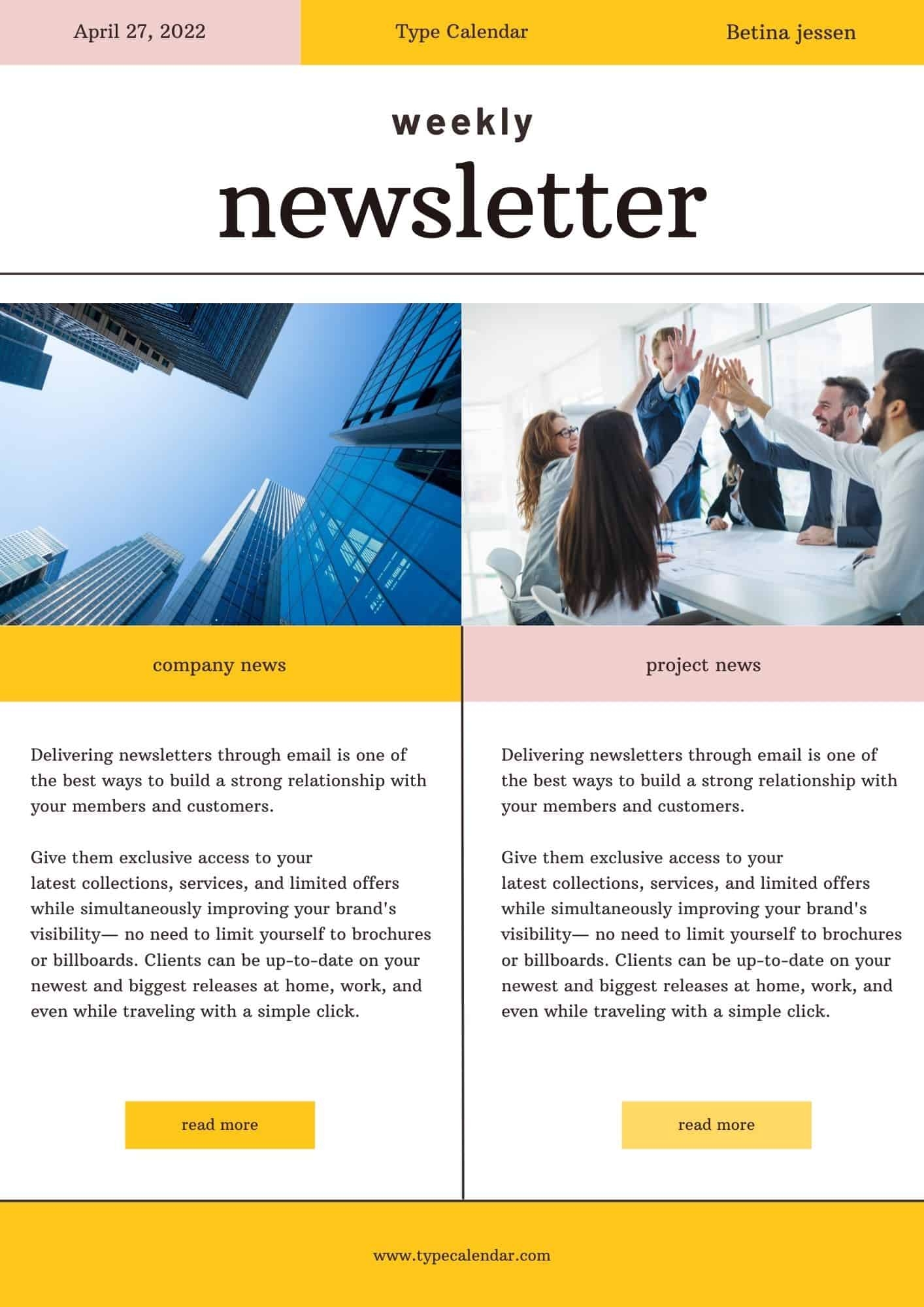 free email newsletter templates free email newsletter templates