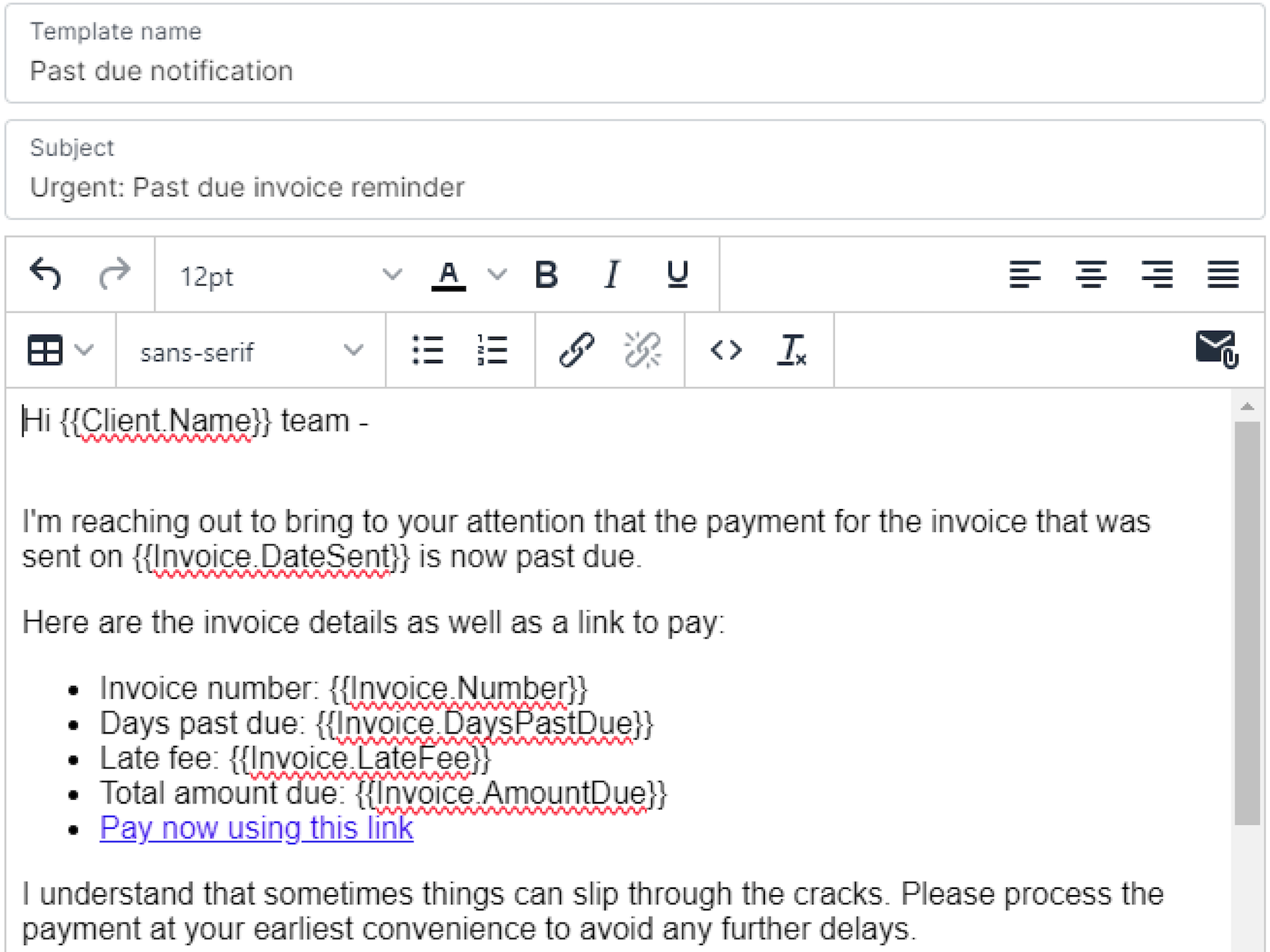 Freelance Past Due Email Template Moxie Resources