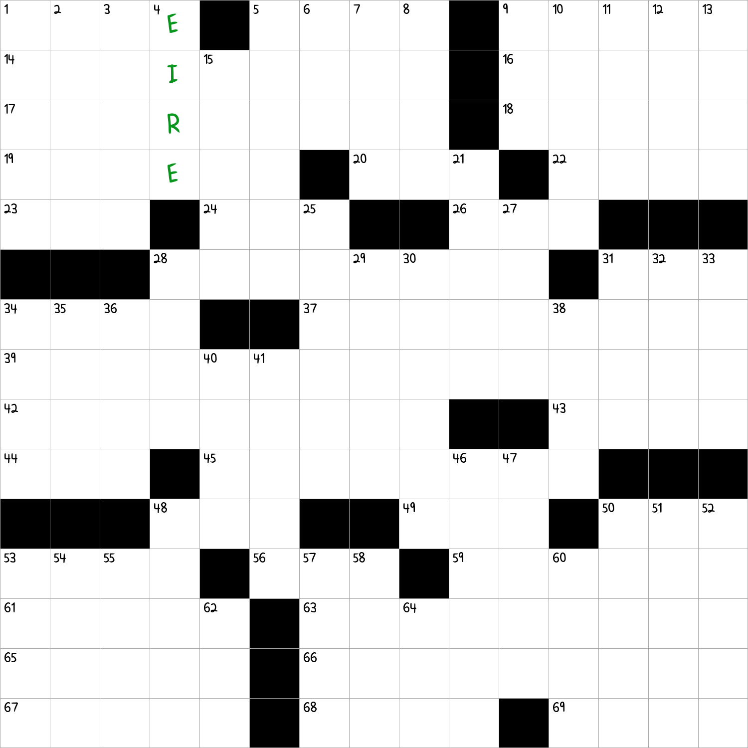 Gaelic Homeland NYT Crossword Clue November 27 2024