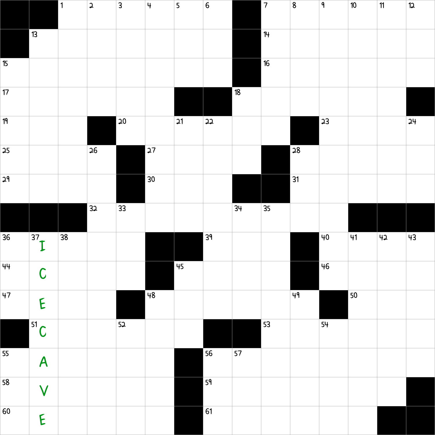 Geologic Formation From Glacial Melting NYT Crossword Clue January 23 2025