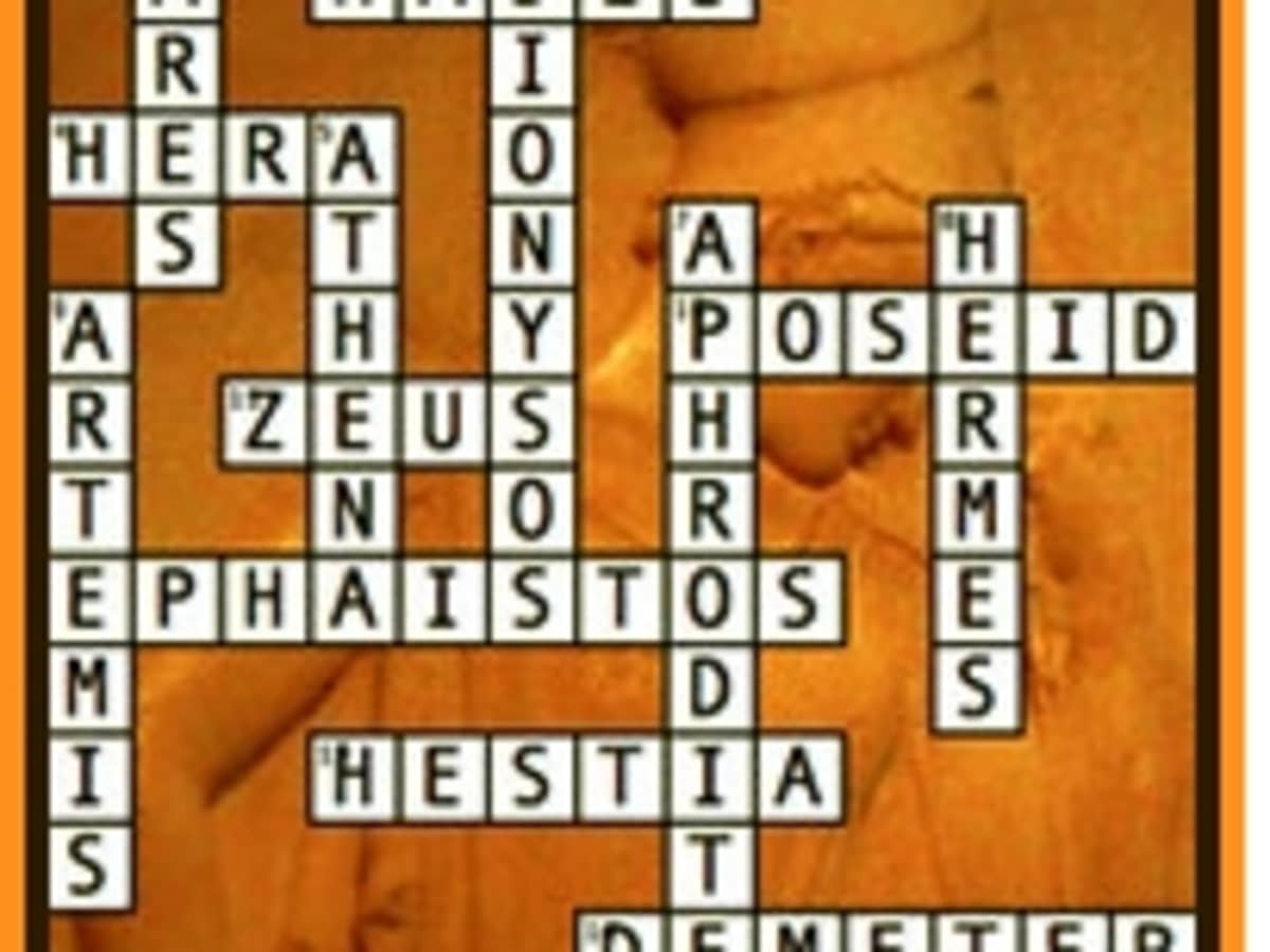 crossword clue greek god of love