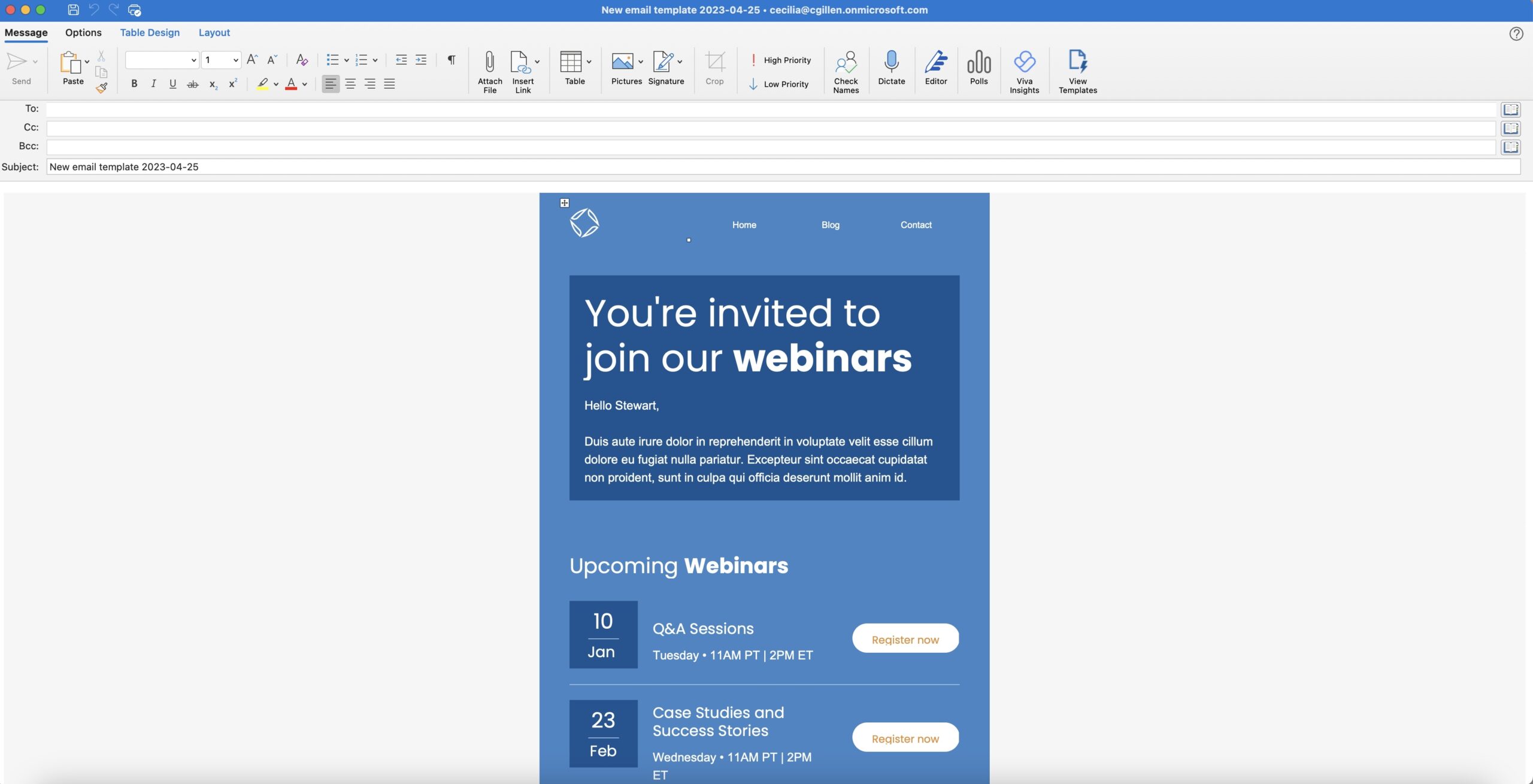 how to create email templates in outlook how to create email templates in outlook