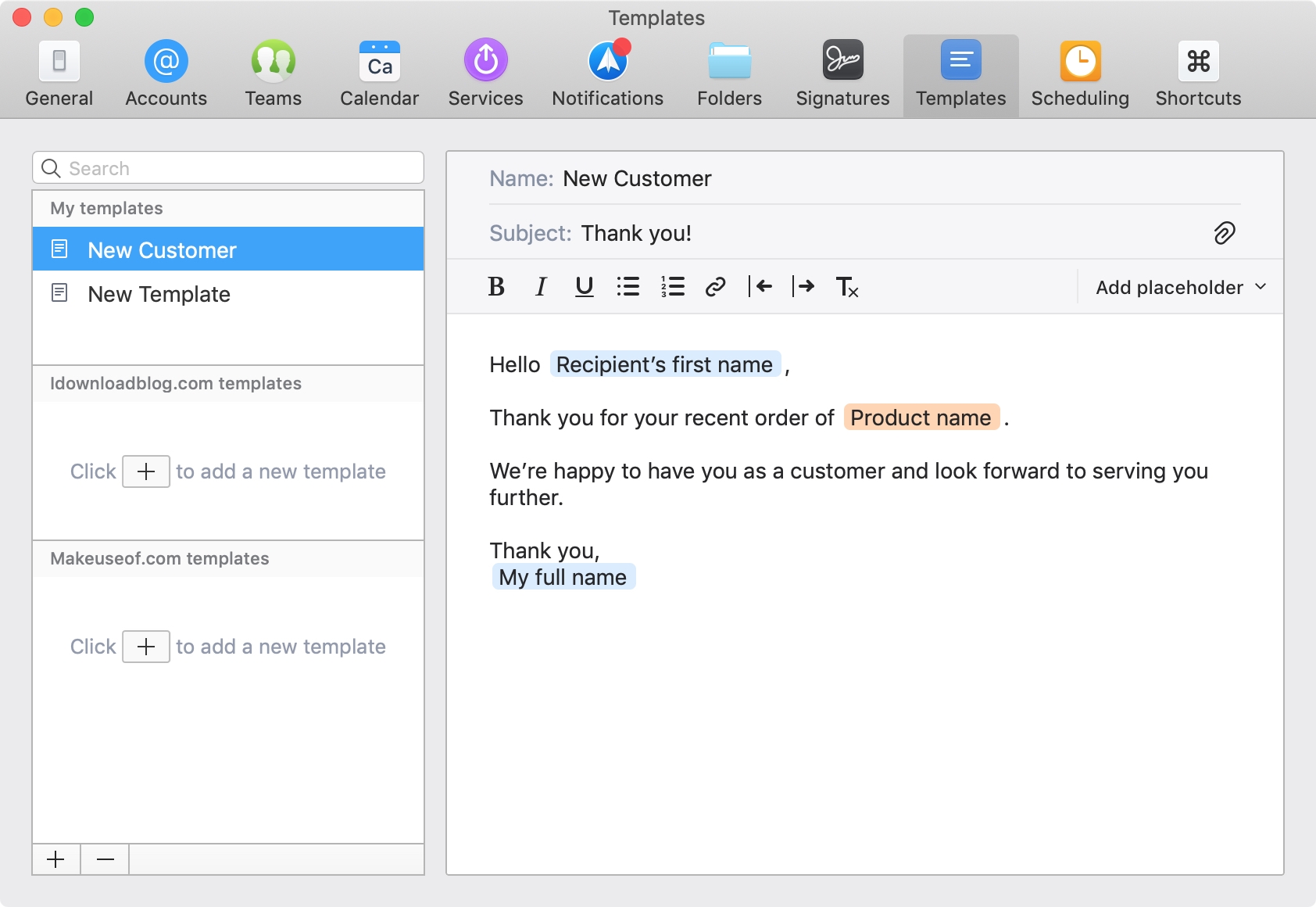How To Create And Use Spark Email Templates On Mac And IPhone