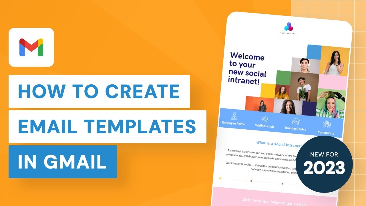 How To Create Email Templates In Gmail New For 2023 YouTube