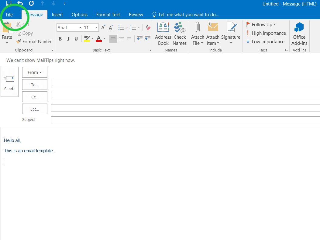 How To Create Email Templates In Outlook Use Them Selzy Blog