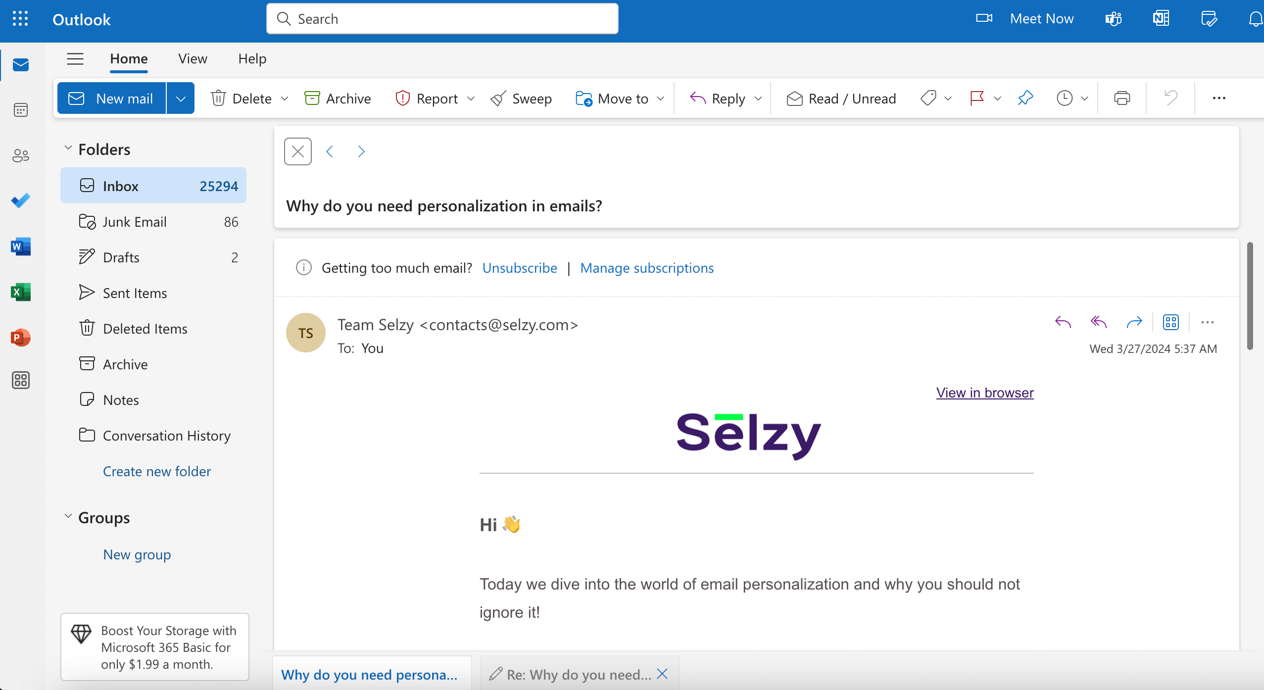 create email templates in outlook