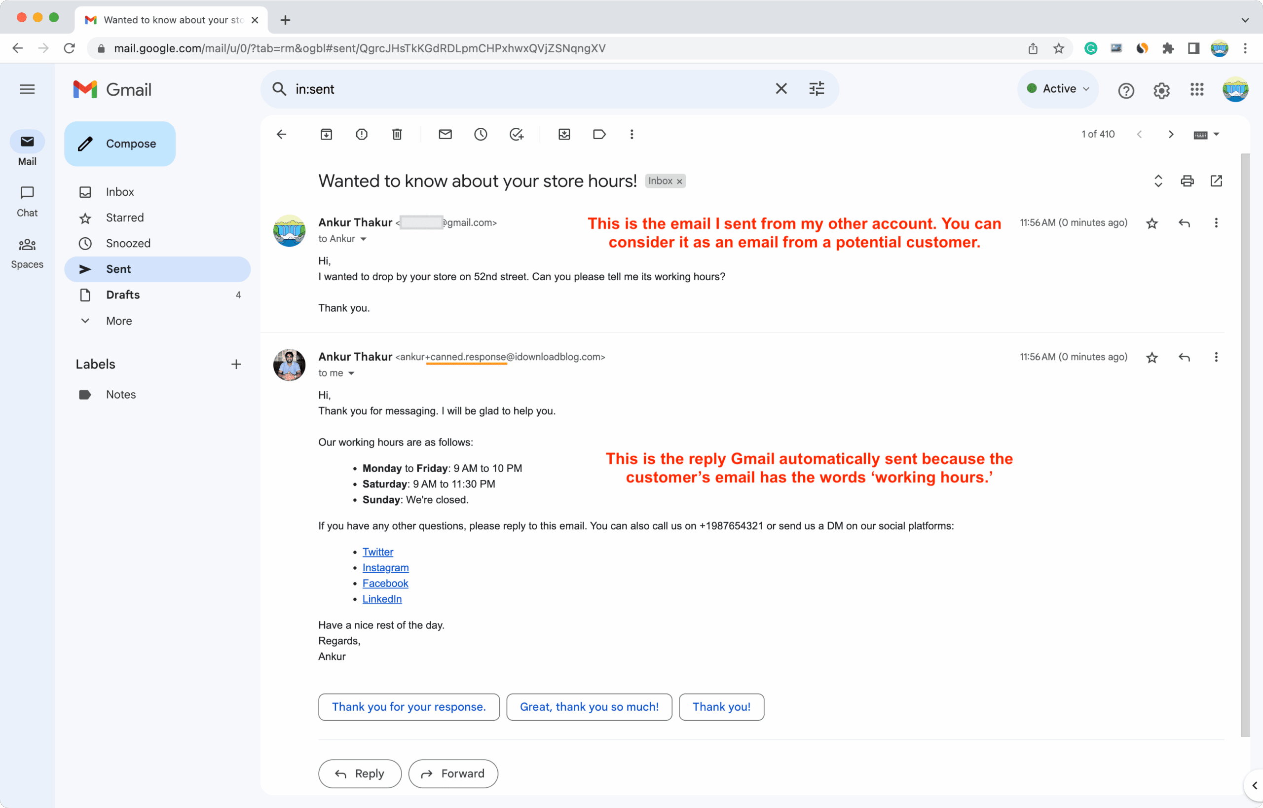 email templates for gmail