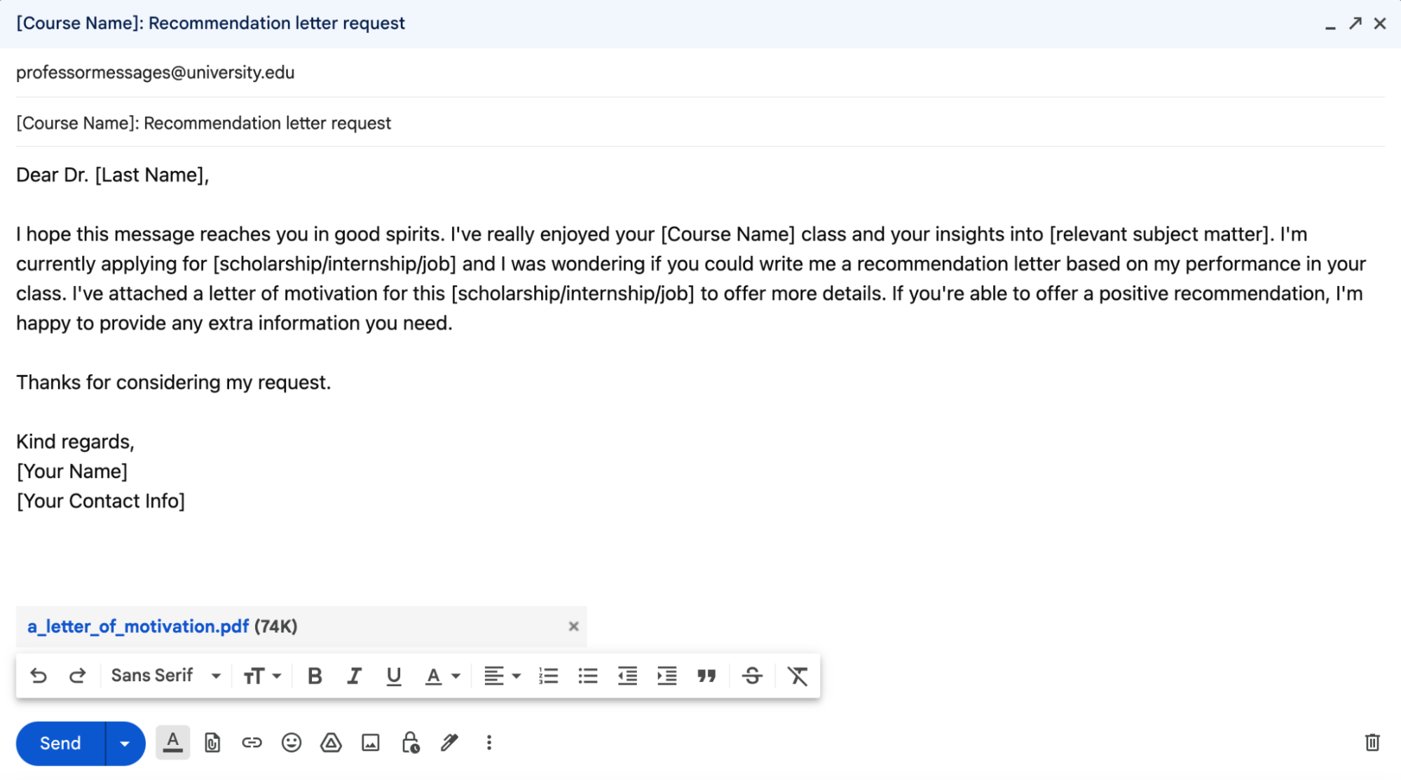 How To Email A Professor omplete Guide With Samples UniOne