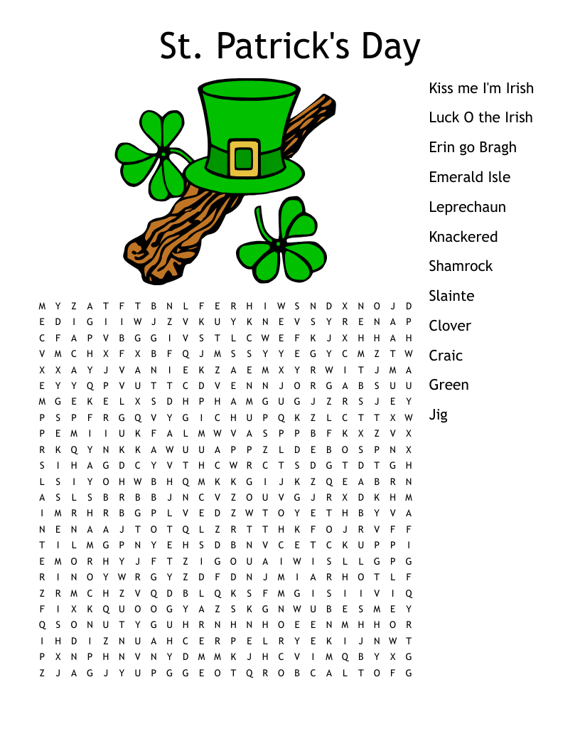 Irish Gaelic Crossword WordMint