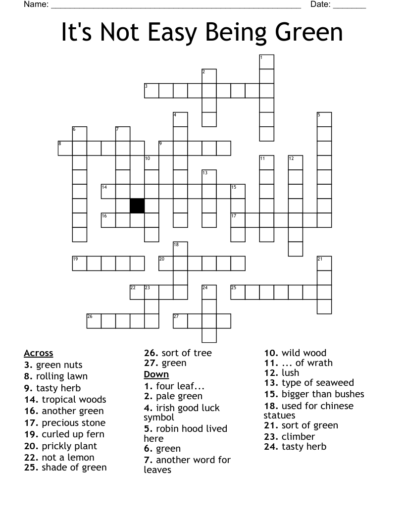 prickly plant crossword