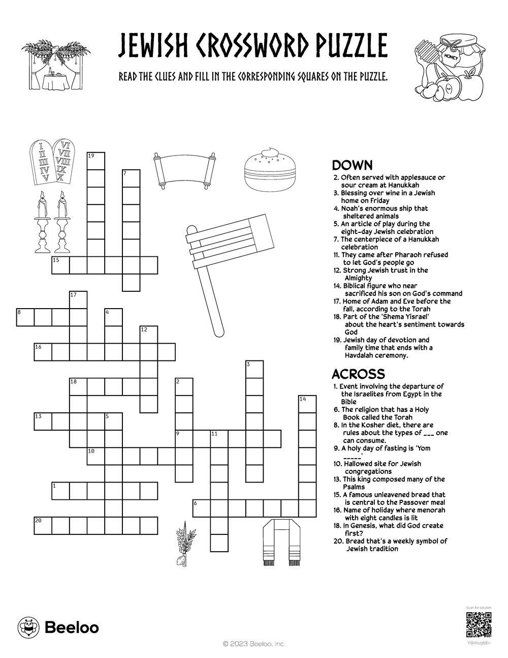 passover meal crossword clue