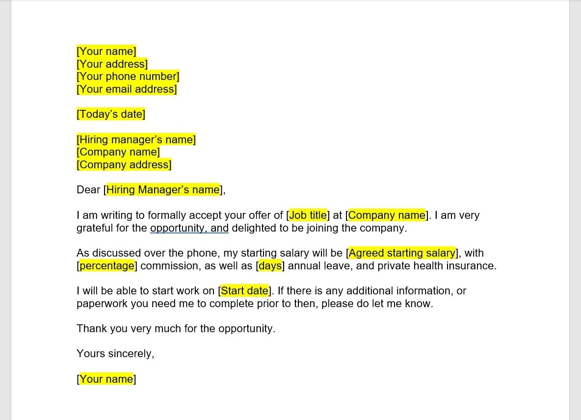 Job Offer Acceptance Letter Job Offer Acceptance Template Letter Job Offer Acceptance Template Word Template Simple Letter Etsy Job Offer Acceptance Letter Job Offer Acceptance Template Letter Job Offer Acceptance Template Word Template Simple Letter Etsy
