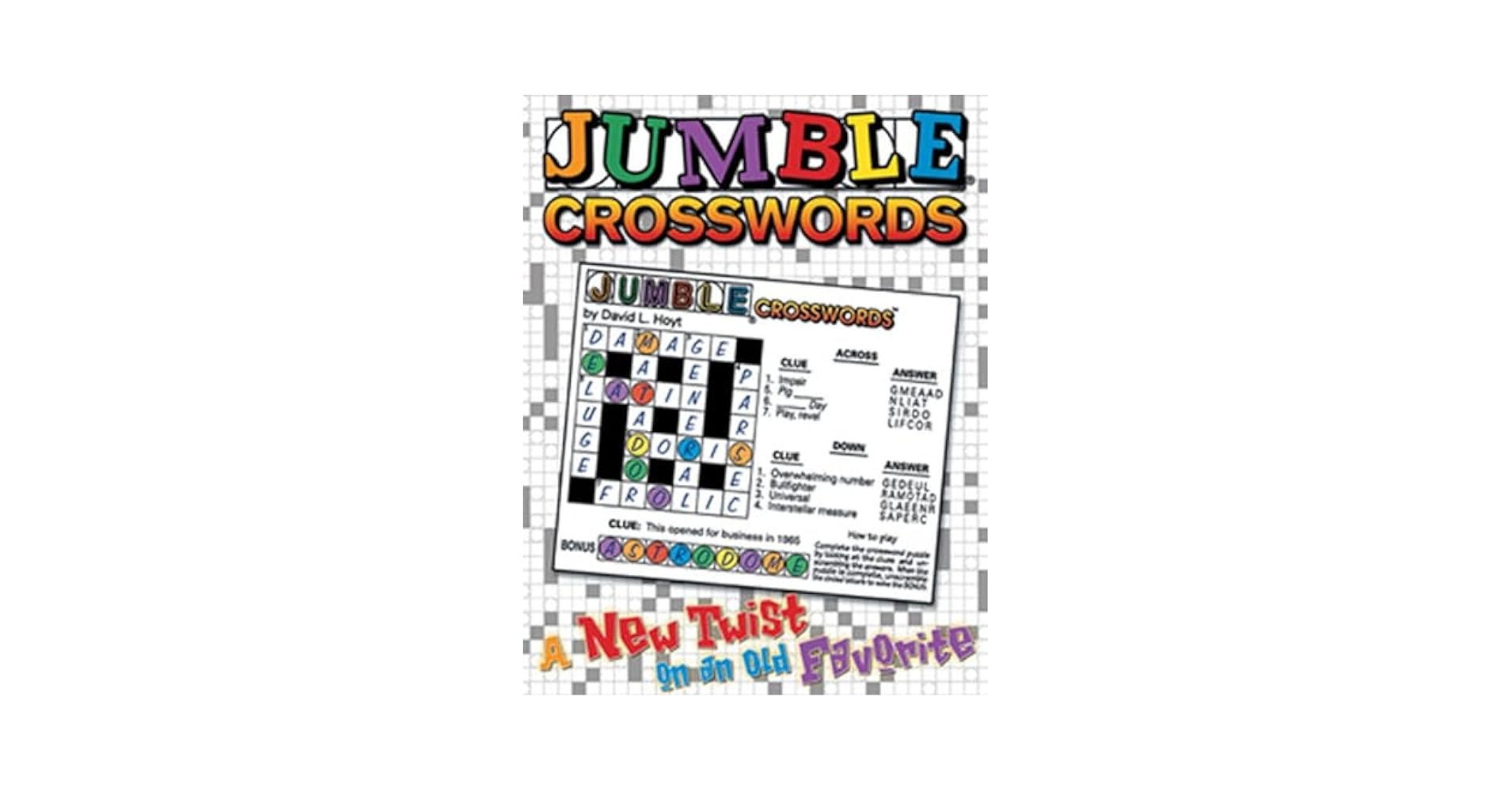 Jumble Crosswords A New Twist On An Old Favorite Jumbles Tribune Media Services 9781572433472 Amazon Books
