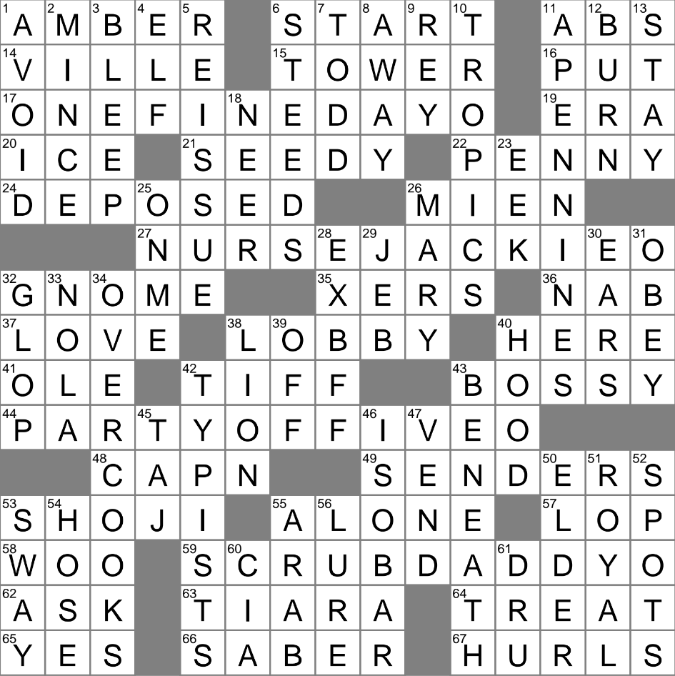 LA Times Crossword 21 Jun 24 Friday LAXCrossword