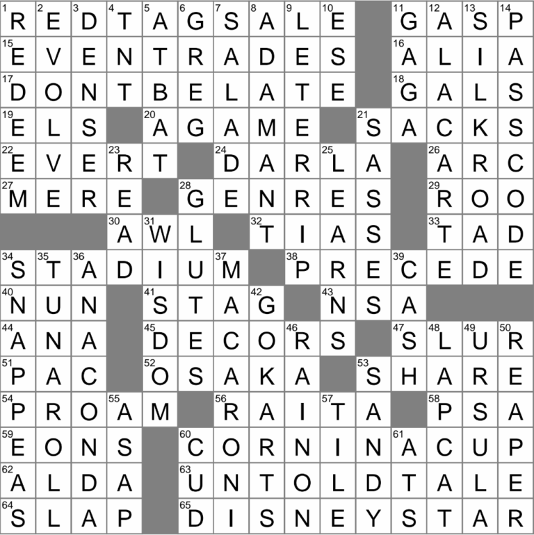 LA Times Crossword 24 Aug 24 Saturday LAXCrossword