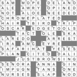 LA Times Crossword 31 Mar 25 Monday LAXCrossword