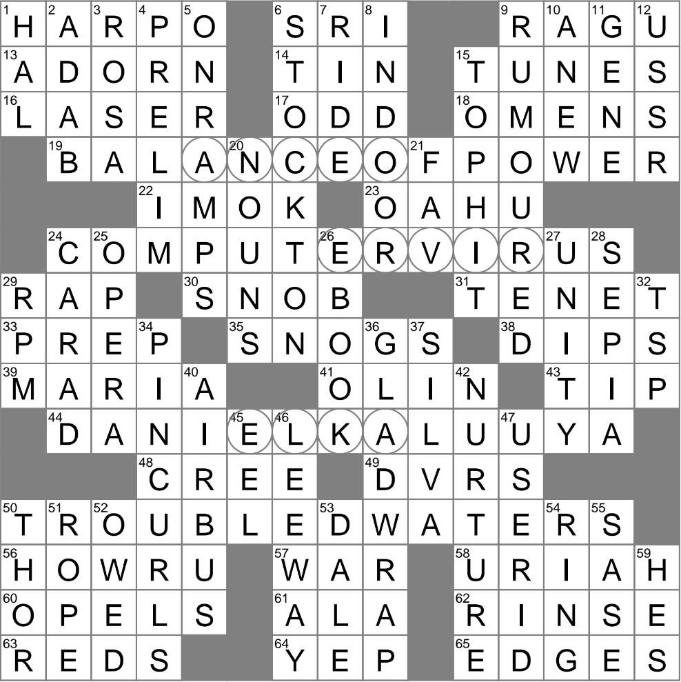 LA Times Crossword 7 May 25 Wednesday LAXCrossword