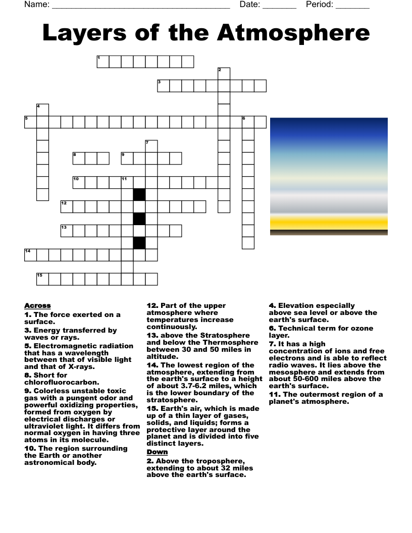 layer crossword clue