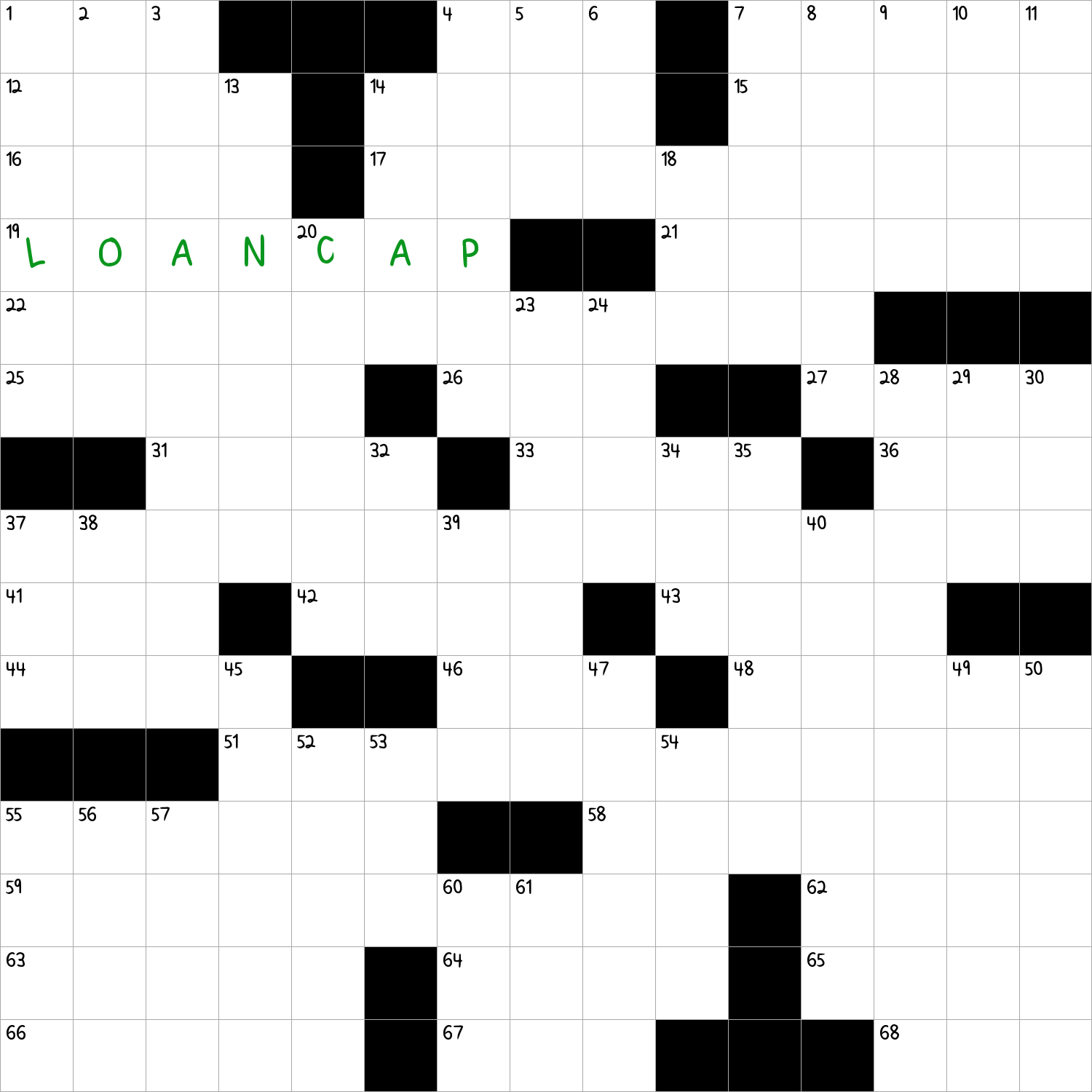Limit On Borrowing NYT Crossword Clue September 11 2024