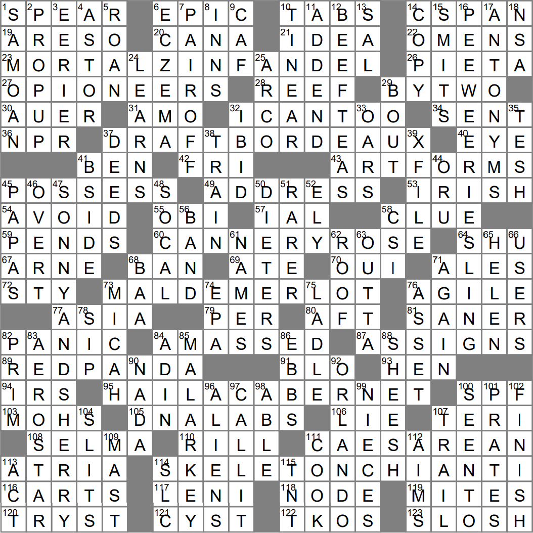 kimono sash crossword clue