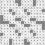 Map Line Connecting Points Of Equal Value Crossword Clue Archives LAXCrossword
