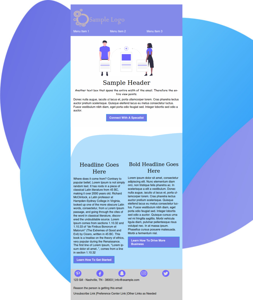 Mautic Email Templates Customized Responsive Templates