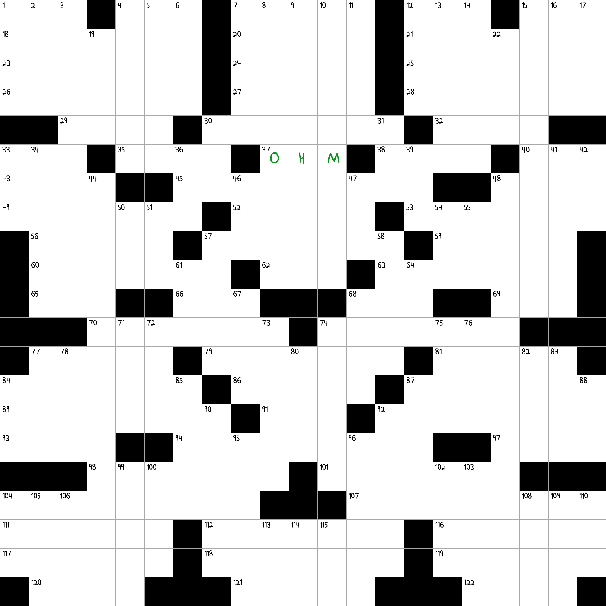 resistance units crossword clue