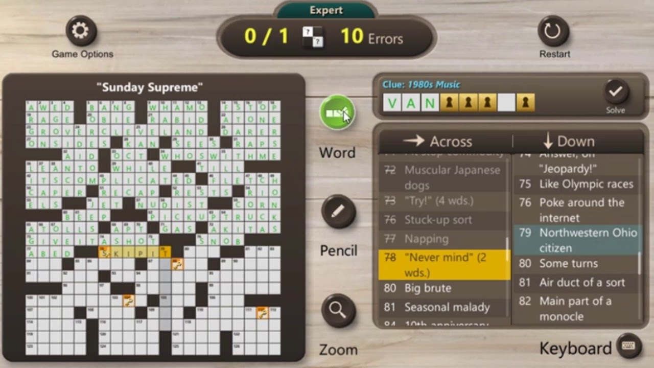 Microsoft Ultimate Word Games Daily Challenge 8 6 2017 Crosswords Solve The Mystery Clue Raw YouTube