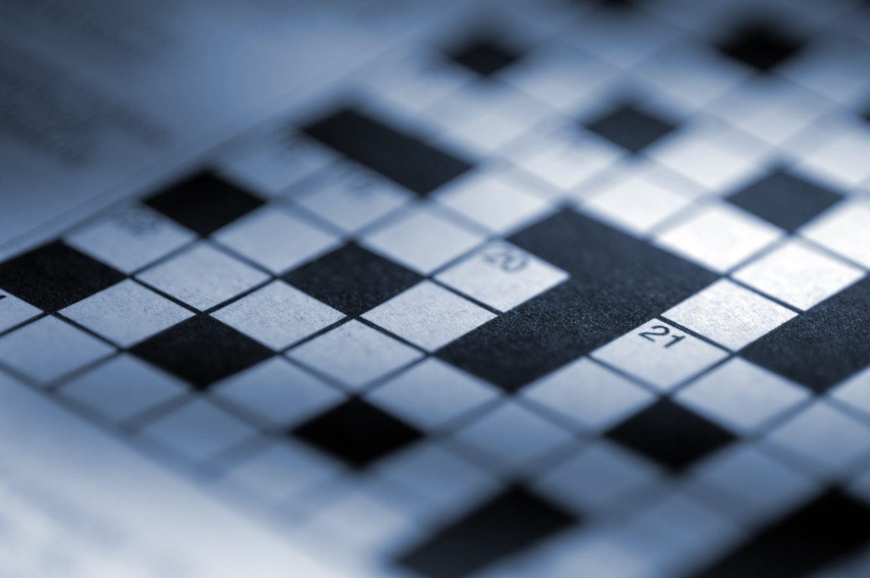 tiny amounts crossword