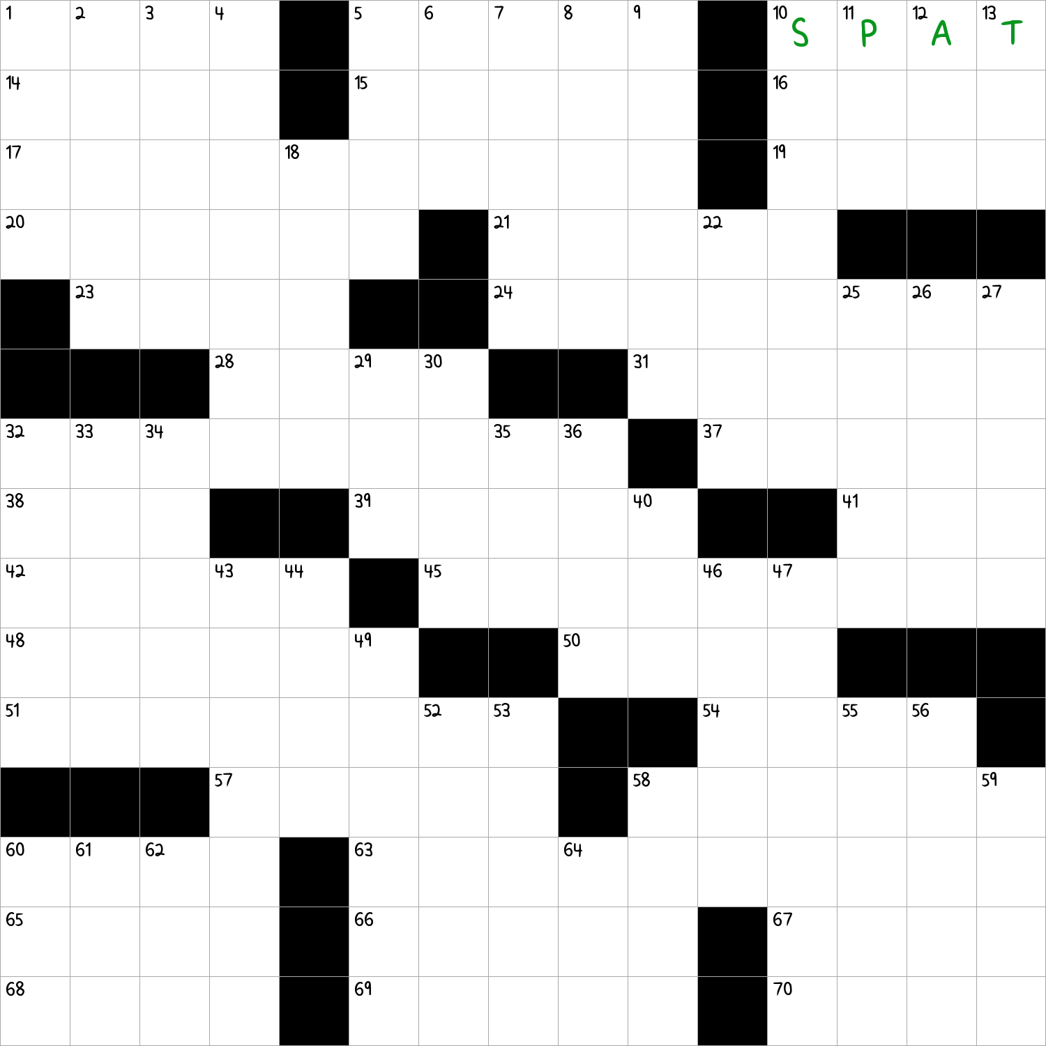 Minor Quarrel NYT Crossword Clue March 10 2025