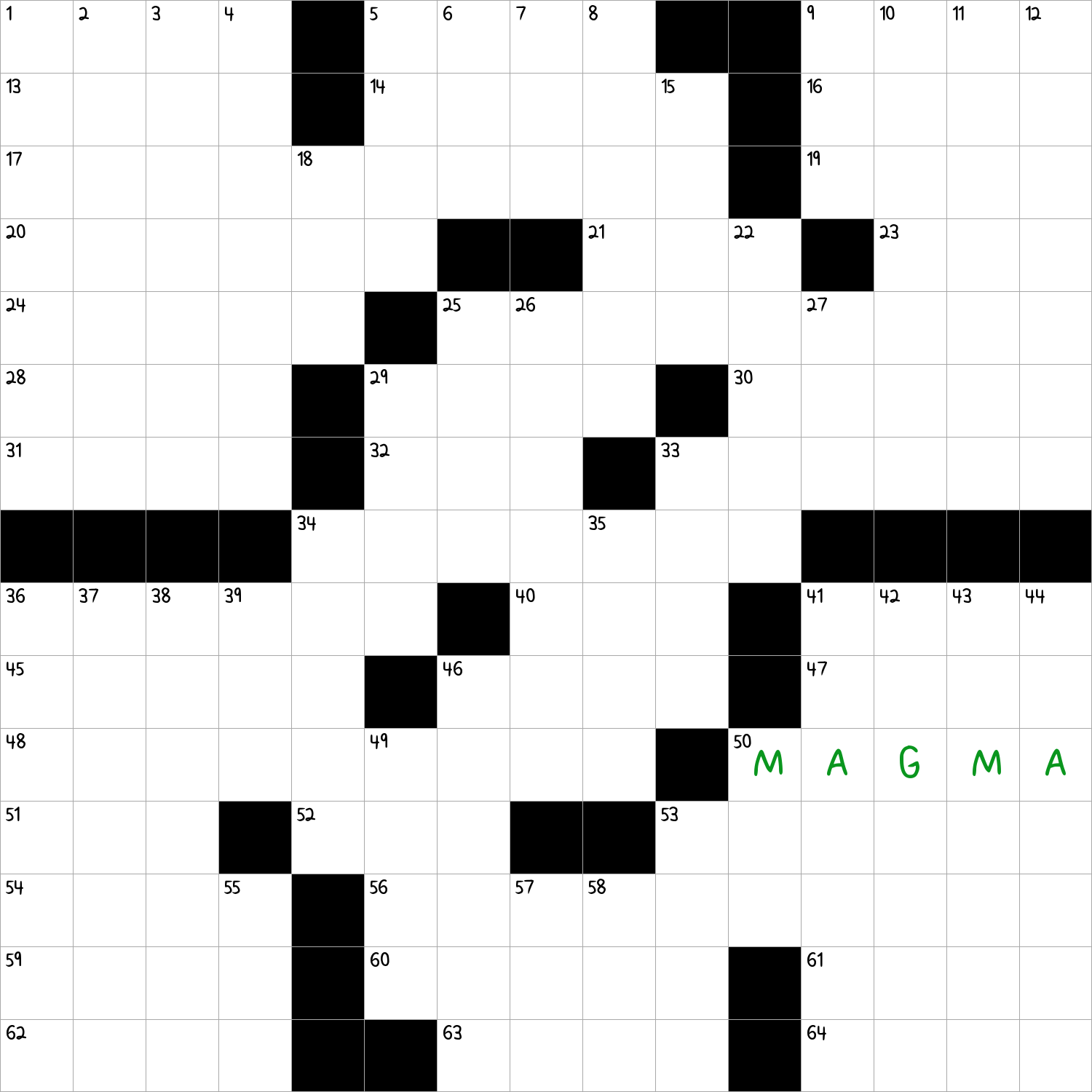 Molten Rock NYT Crossword Clue April 21 2025