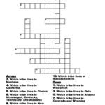 Native American Tribe Crossword WordMint