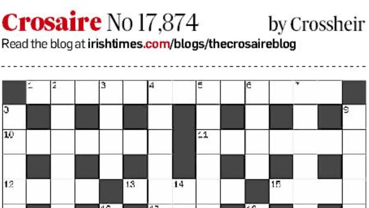 irish gaelic crossword clue