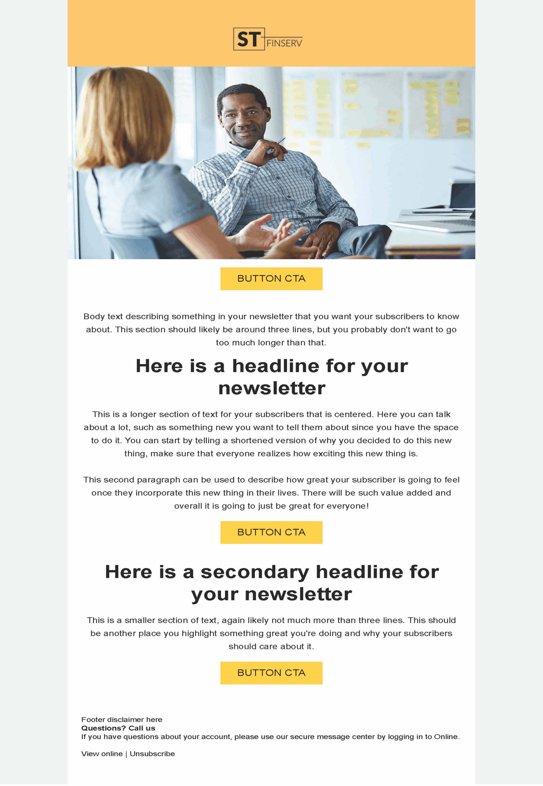 Newsletter Email Templates From Stensul Newsletter Email Templates From Stensul