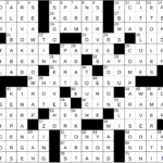 NYXCrossword Answers To The New York Times Crossword