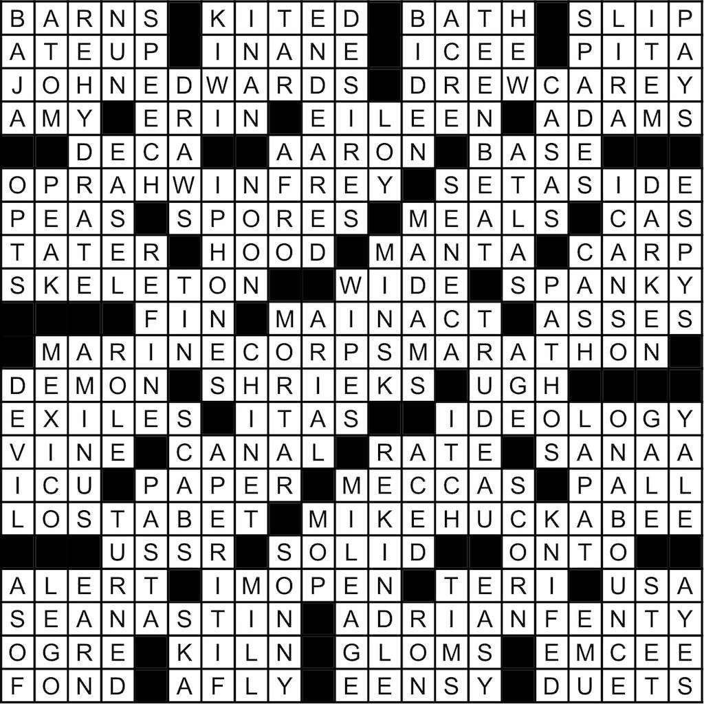 besmirch crossword clue