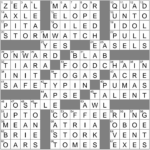 Passionate Enthusiasm Crossword Clue Archives LAXCrossword