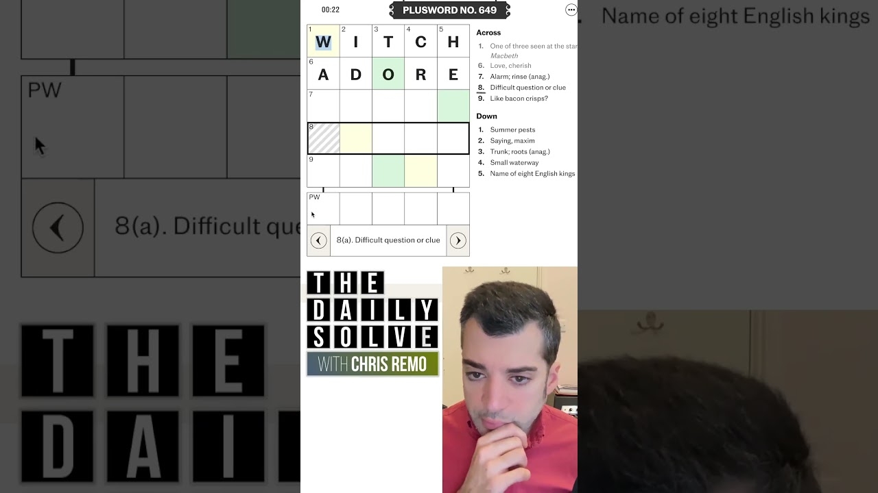 maxim crossword clue