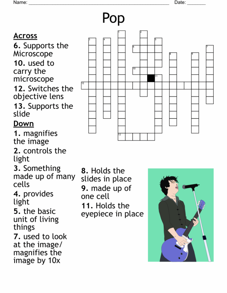 Pop Crossword WordMint