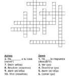 Present Perfect Crossword WordMint