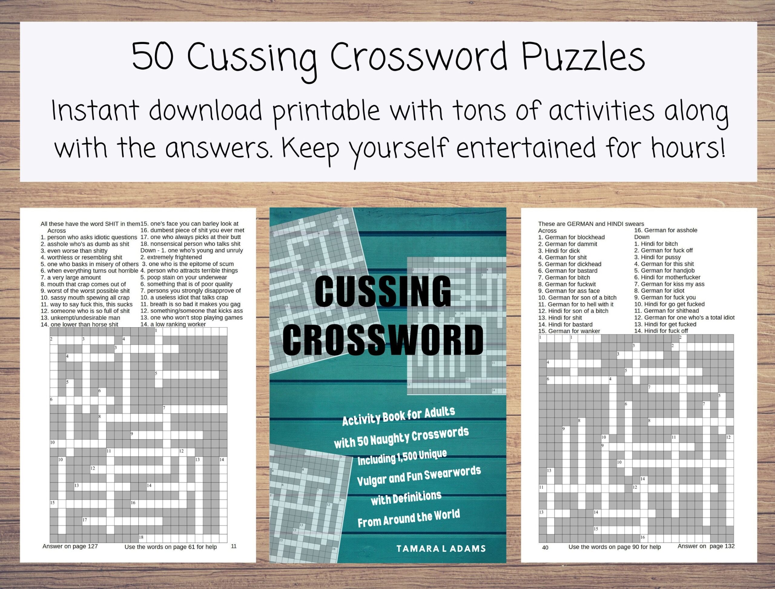 curse crossword clue