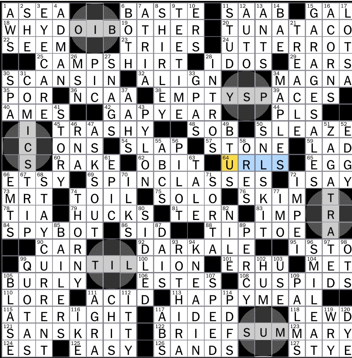 chinese weight crossword