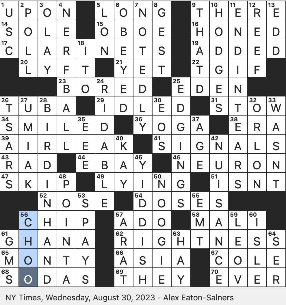Rex Parker Does The NYT Crossword Puzzle Inuit Skin Boat WED 8 30 23 Hamlet s Interrogative After How Now Language From Which We Get Bupkis And Shtick Reds Great Roush Round Squishy Toy
